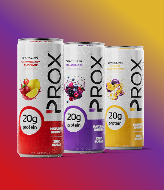 Prox Variety 12-pack - all three flavors of hybrid protein energy drink