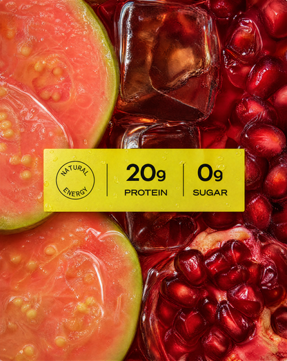 Guava Pom Protein Energy Drink 12-Pack