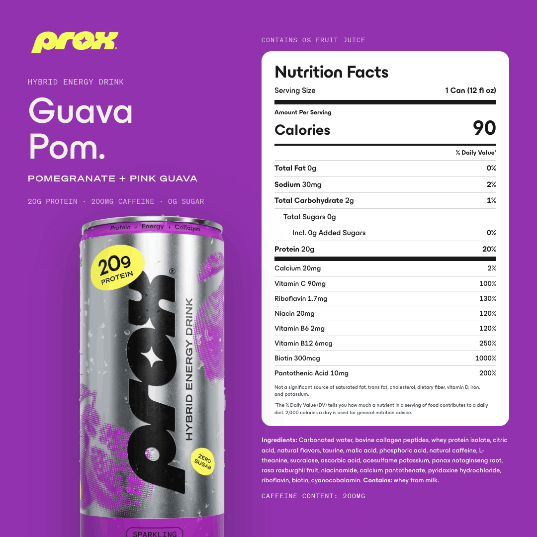 Prox Hybrid Protein Energy Variety 12-pack