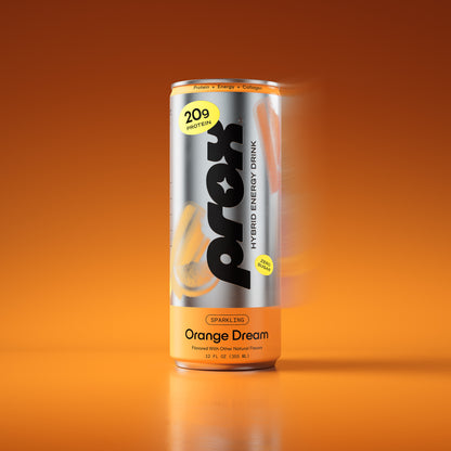 Prox Orange Dream protein energy drink can